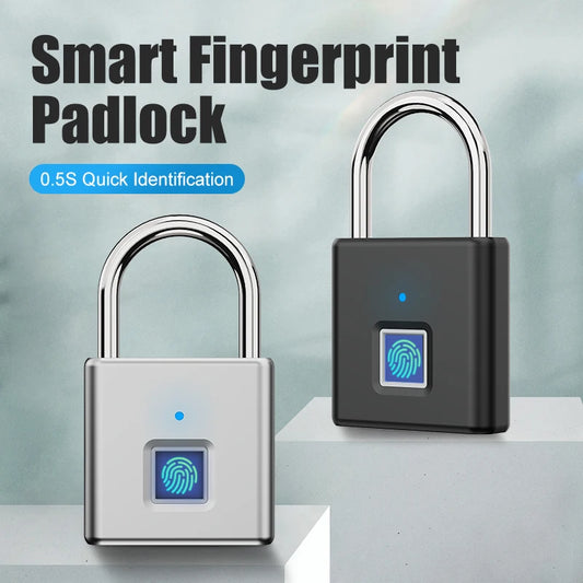 Smart Fingerprint Padlock - Keyless Access with Advanced Fingerprint Technology - ShopandTop