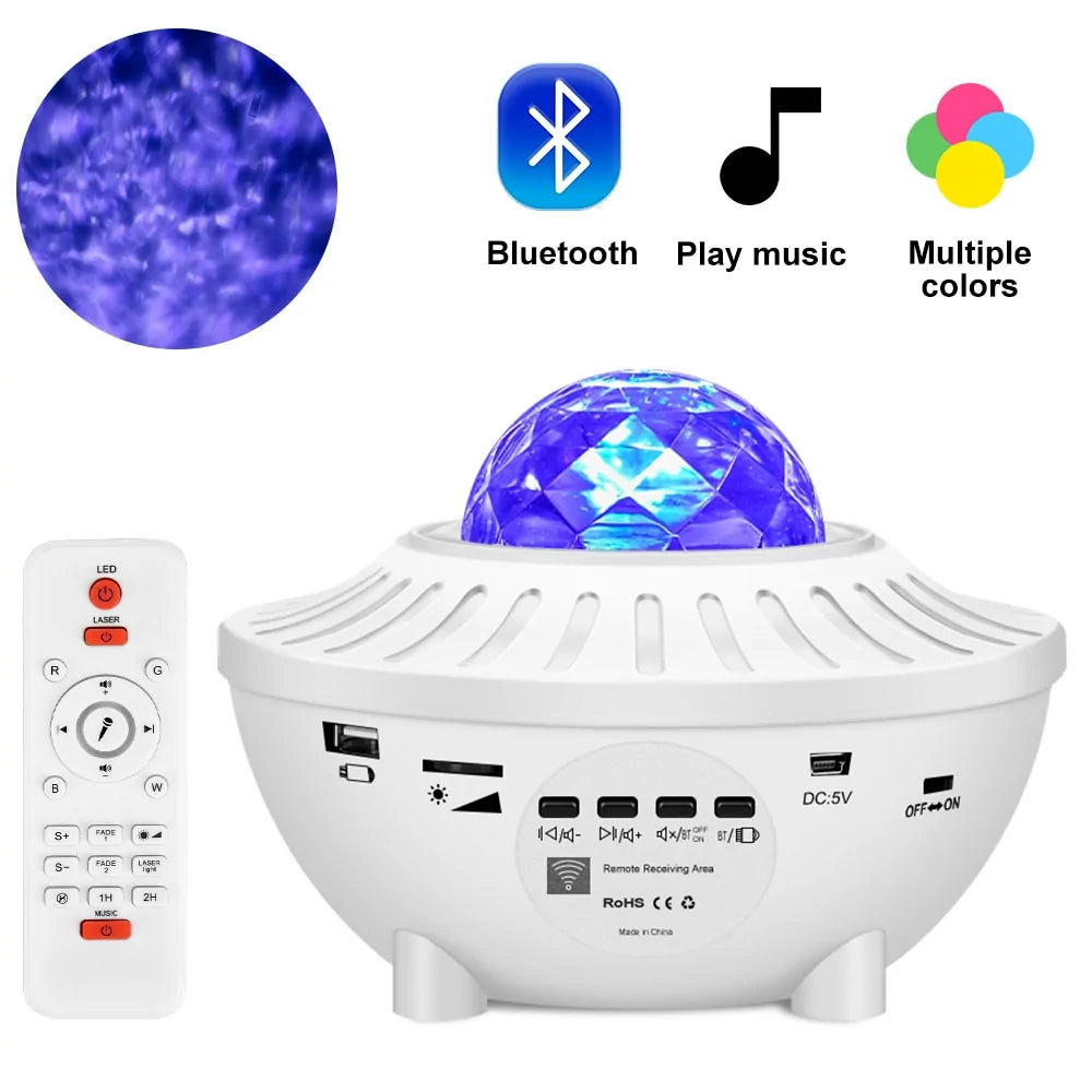 LED Star Galaxy Projector Lamp - ShopandTop