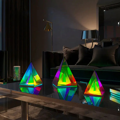 Pyramid Bedroom Night Light - ShopandTop