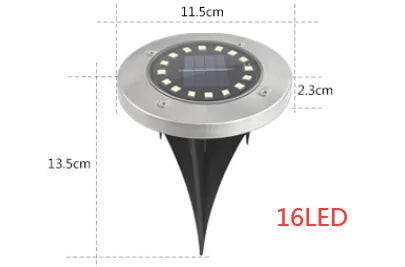 Solar Garden Disk Light - ShopandTop