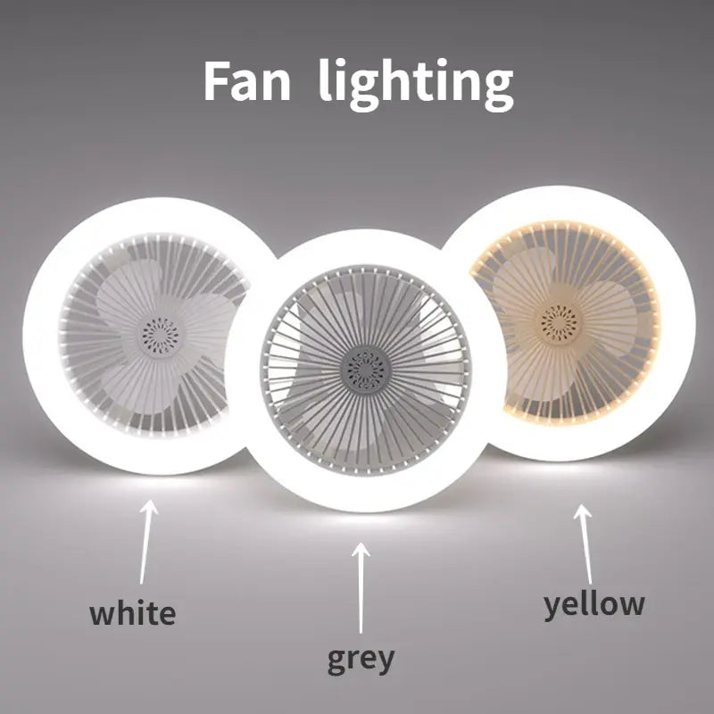 Ceiling Lamp with Remote-Controlled Cooling Fan - Stylish Lighting & Cooling Solution - ShopandTop