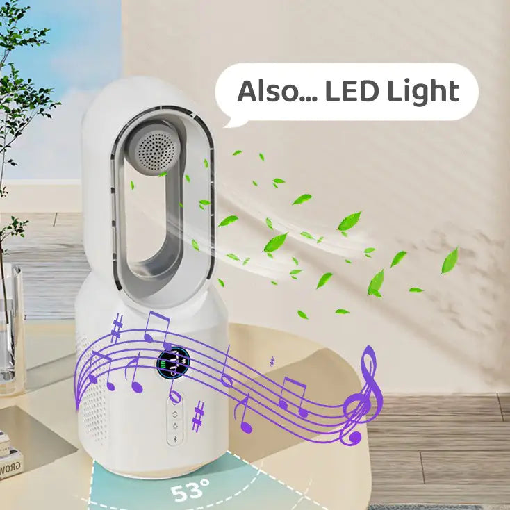 Bluetooth Speaker With LED Night Light