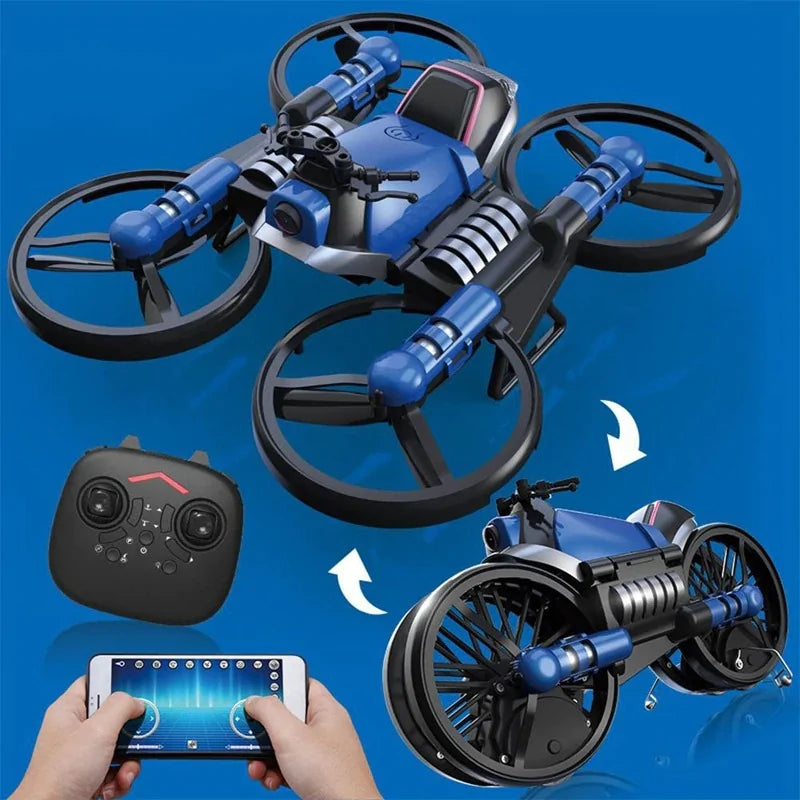 Motorcycle Folding RC Drone - ShopandTop