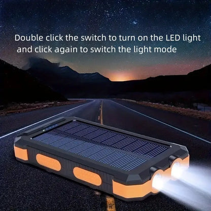 Portable Solar Power Bank – Eco-Friendly Charging Solution for On-the-Go Power - ShopandTop