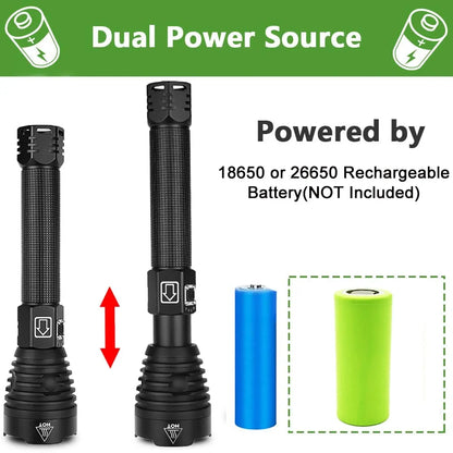 XHP Flashlight Series by Mixxar – USB Rechargeable, Ultra-Bright, and Waterproof - ShopandTop