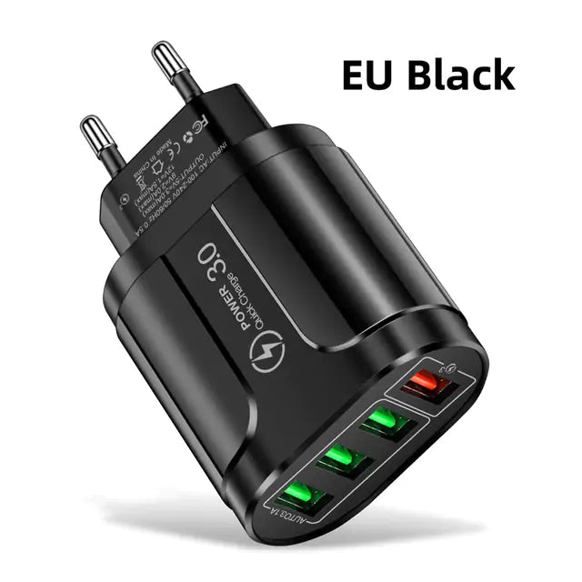 45W USB Charger - Fast, Multi-Port, and Travel-Friendly