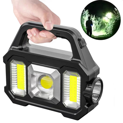 Solar Rechargeable Flashlight – Eco-Friendly, Portable Flashlight for Emergency and Outdoor Use - ShopandTop