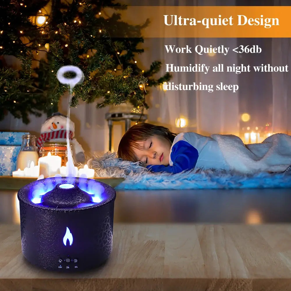 Volcano Fire Flame Air Humidifier - ShopandTop