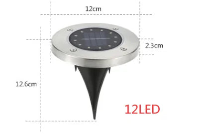 Solar Garden Disk Light - ShopandTop