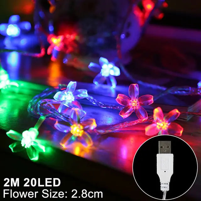 Snowflake LED Christmas Lights - ShopandTop