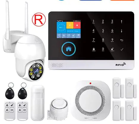 GauTone PG103 Wireless Home Security Alarm - WiFi & GSM Connectivity - ShopandTop