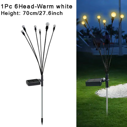 Solar Firefly Lights – Whimsical Outdoor Garden Lights with Realistic Flickering Effect - ShopandTop