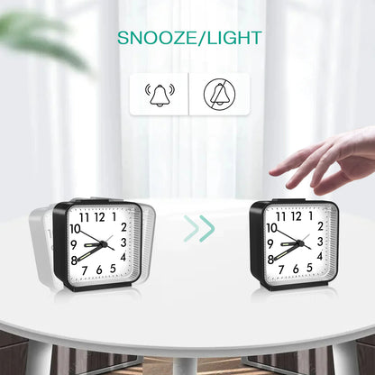 LED Desk Alarm Clock Nightlight - ShopandTop