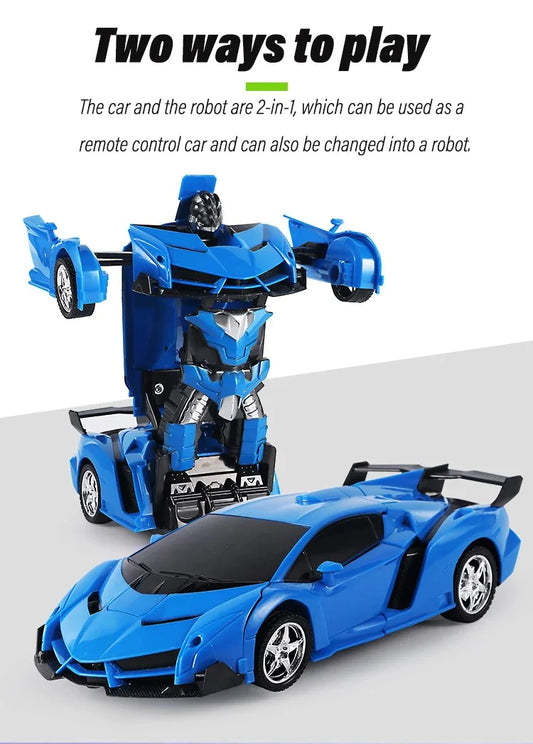 2in1 Transformer Remote Control Race Car with Rechargeable Battery