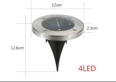 Solar Garden Disk Light - ShopandTop