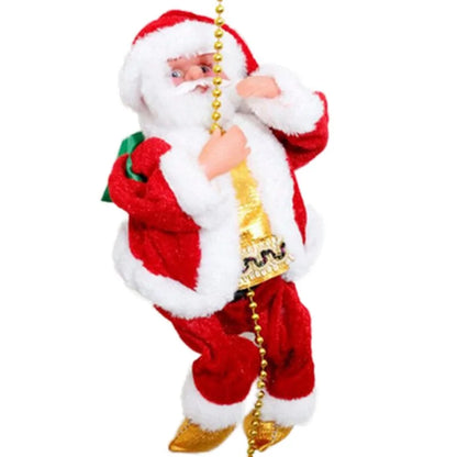 Santa Climbing Ladder Christmas Decoration - ShopandTop