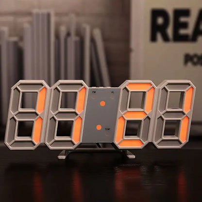 Adjustable Electronic Table Clock – Sleek Design with Customizable Features