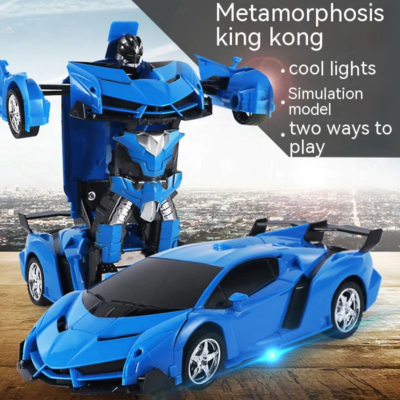 2in1 Transformer Remote Control Race Car with Rechargeable Battery