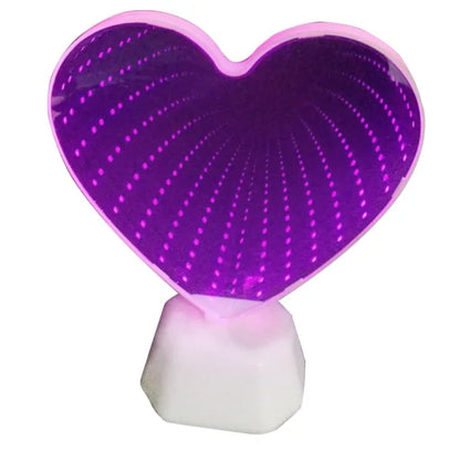 Bedroom Night Lights Neon Heart Lamp - ShopandTop