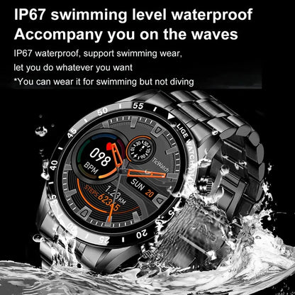 Waterproof Smart Watch – Durable Fitness Tracker with Bluetooth Connectivity and Health Monitoring - ShopandTop