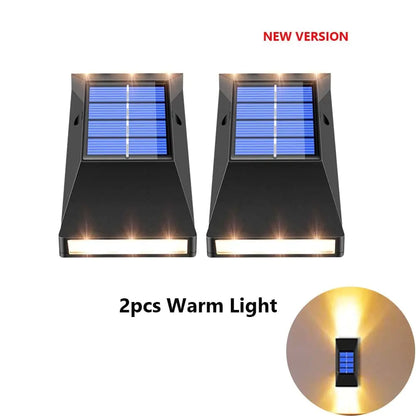 Outdoor Solar Light – Waterproof LED Wall Lamp for Gardens, Corridors, and Gates - ShopandTop