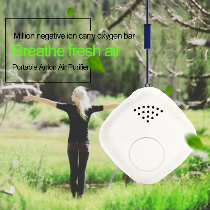 Personal Wearable Air Purifier Necklace - ShopandTop