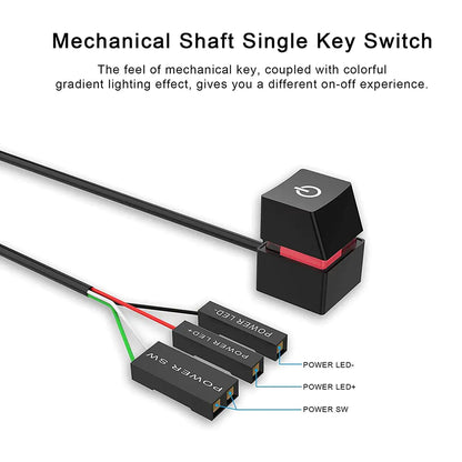 Desktop Computer Power Button Switch - ShopandTop