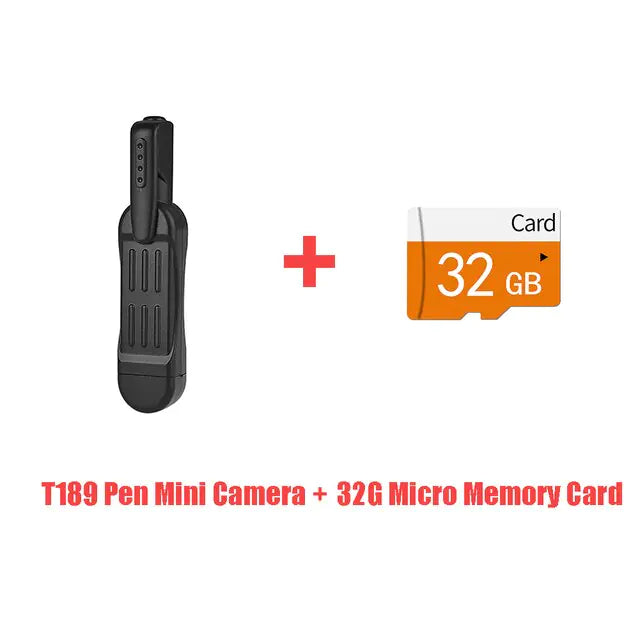 Mini Camera HD 1080P Wearable Camera – Compact, High-Definition Recording for Adventures, Events, and Personal Security - ShopandTop