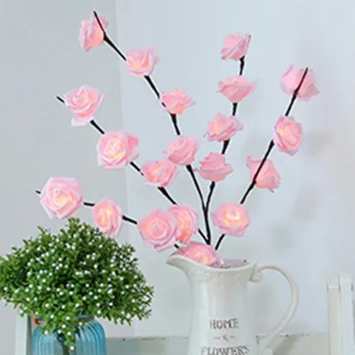 LED Willow Branch Lamp: Elegant Home Decor Accent - ShopandTop