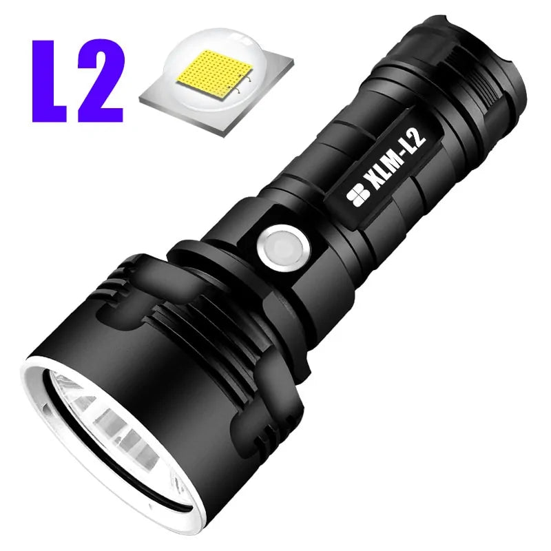 Ultra-Powerful LED Flashlight - Direct Charge & Battery Monitoring - ShopandTop