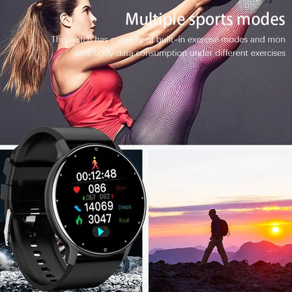 Smart Watch Men Fitness Bracelet - Health Tracking & Durable Design - ShopandTop