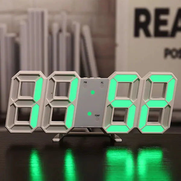 Adjustable Electronic Table Clock – Sleek Design with Customizable Features