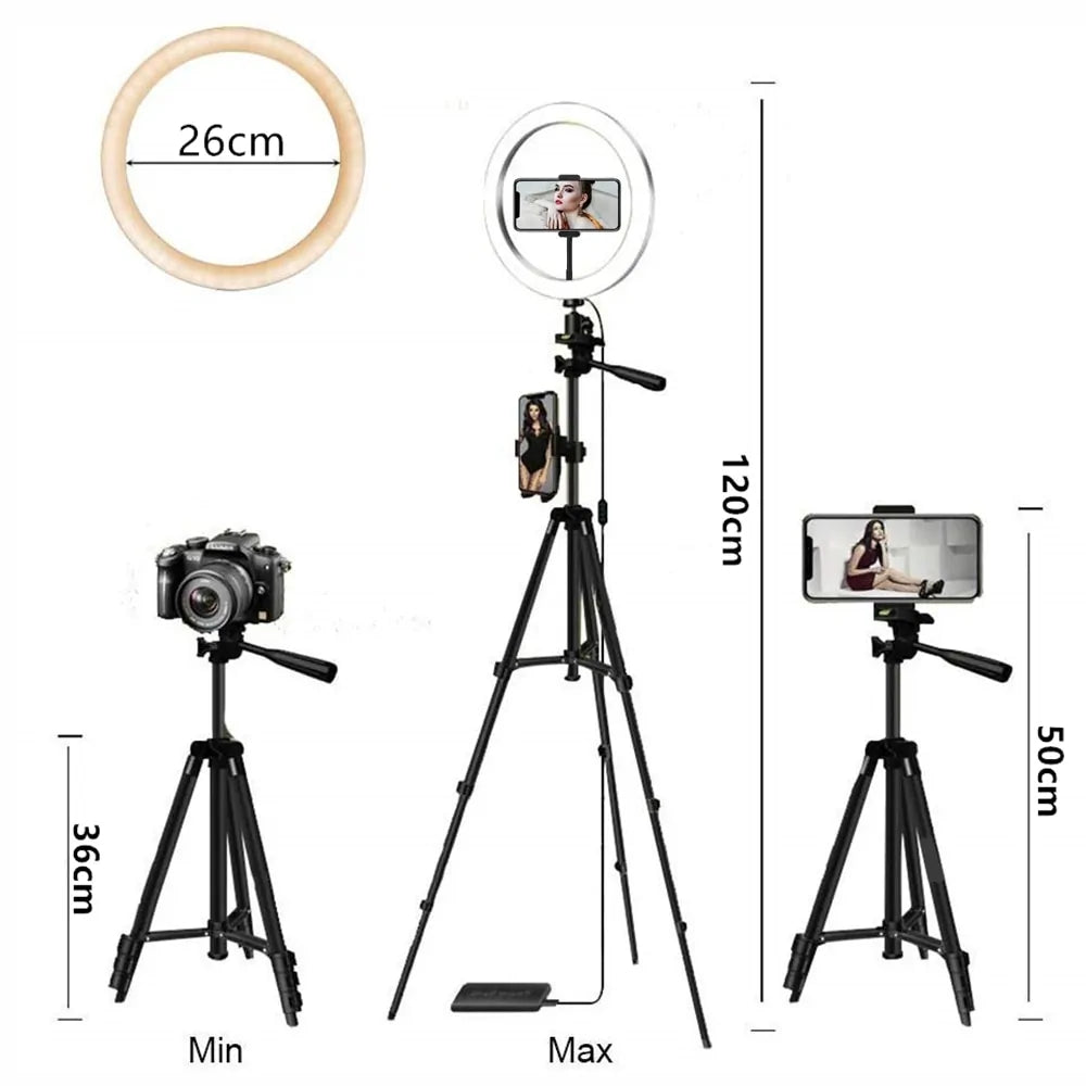 Selfie Ring With Tripod - ShopandTop