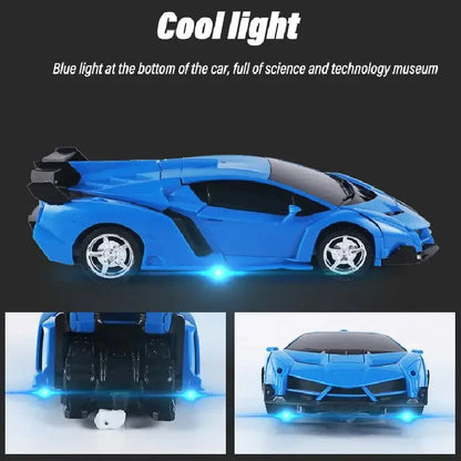 2in1 Transformer Remote Control Race Car with Rechargeable Battery