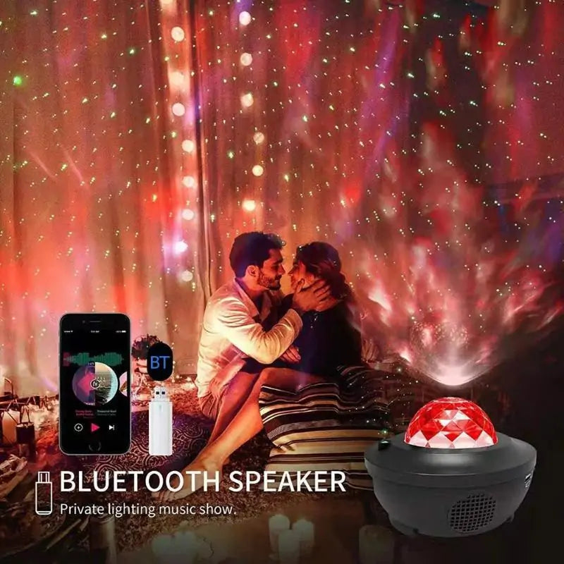 Colorful Starry Sky Projector