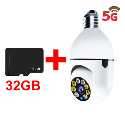 Bulb Surveillance Camera – Affordable 24/7 Security Solution