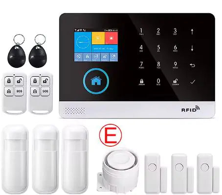 GauTone PG103 Wireless Home Security Alarm - WiFi & GSM Connectivity - ShopandTop