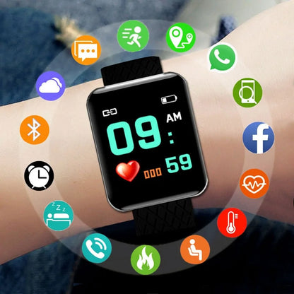 Digital Smart Watch – Fitness Tracker with Health Monitoring and Bluetooth Connectivity - ShopandTop