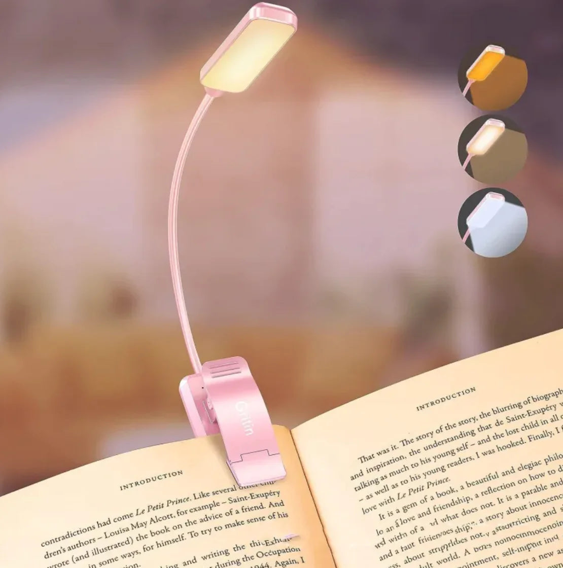 Minimalist LED Rechargeable Book Light - ShopandTop