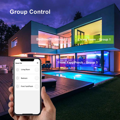 WiFi Smart Bulb – Voice-Controlled LED with Customizable Colors and Remote Access - ShopandTop