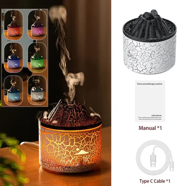 Volcano Fire Flame Air Humidifier - ShopandTop