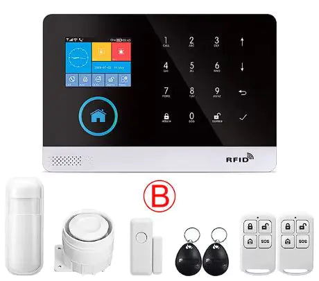 GauTone PG103 Wireless Home Security Alarm - WiFi & GSM Connectivity - ShopandTop