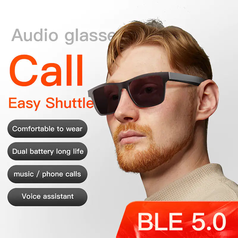 Smart Sunglasses - Stylish, Safe & Connected with Built-in Audio - ShopandTop