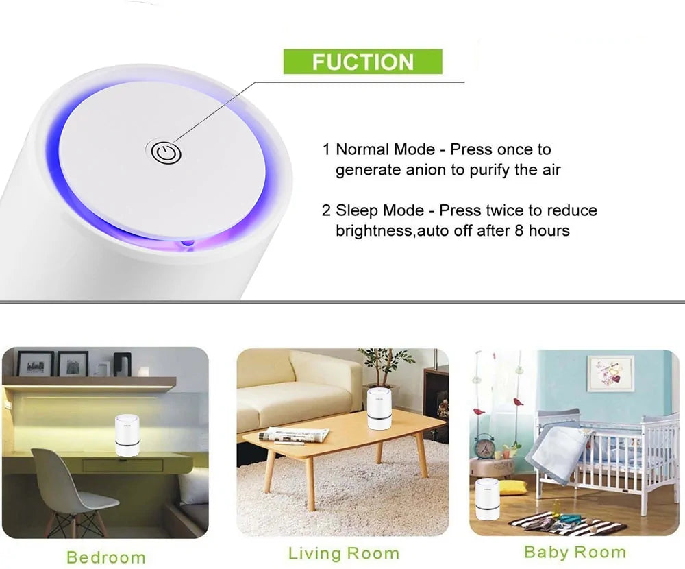 Night Light Air Purifier - ShopandTop