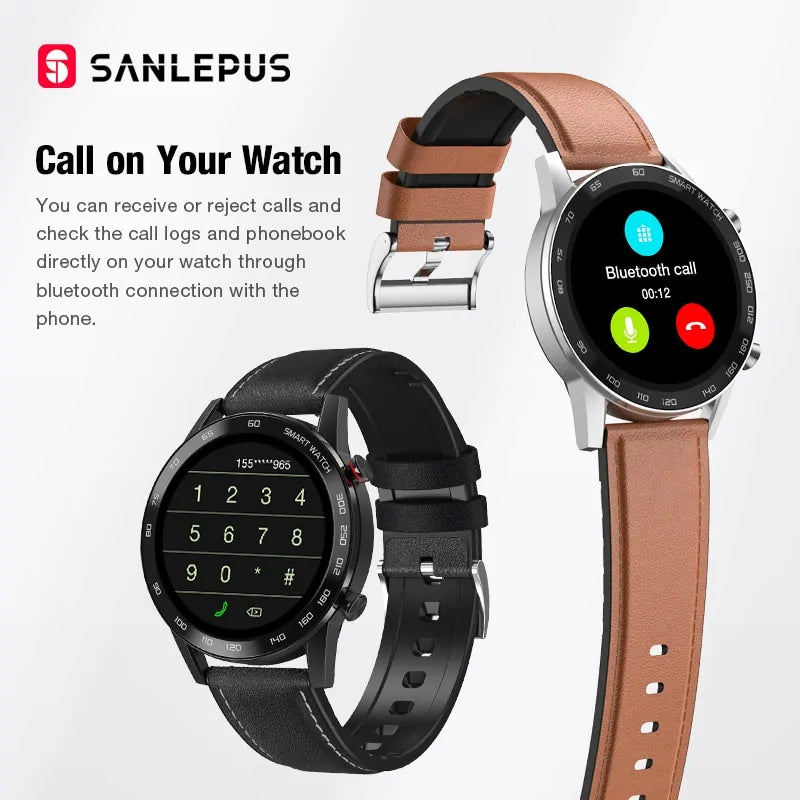 Business Smartwatch with Bluetooth Calling & Health Tracking - ShopandTop