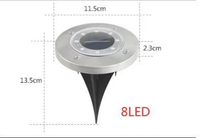 Solar Garden Disk Light - ShopandTop