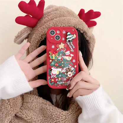 3D Christmas Cartoon Case - ShopandTop