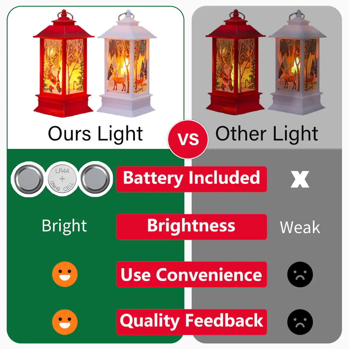 Christmas Lantern Light - ShopandTop