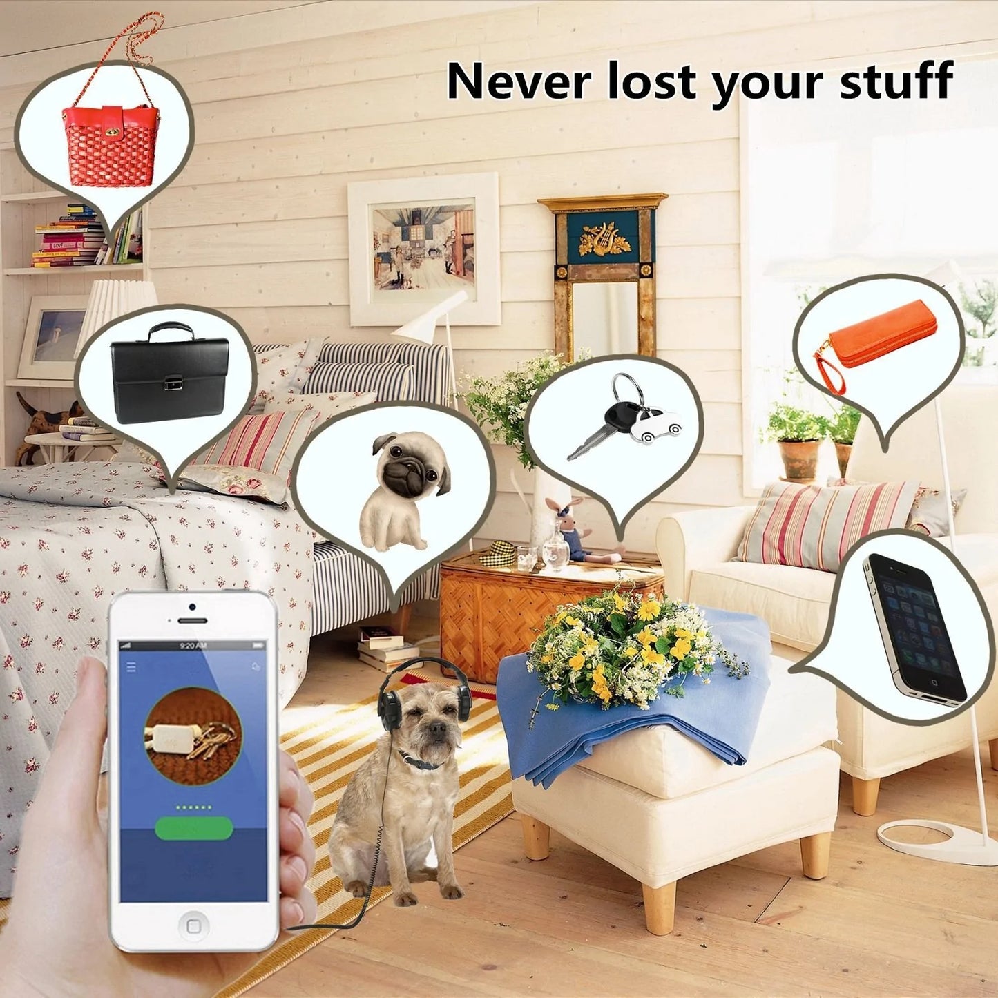 Key GPS Tracker Alarm Sensor Device - ShopandTop