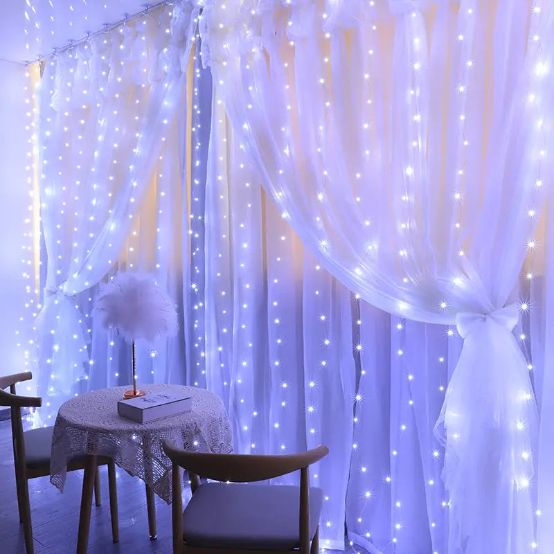 Christmas Curtain Lights - ShopandTop